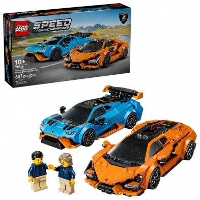 Lego 77238 Lamborghini Revuelto & Huracán STO
